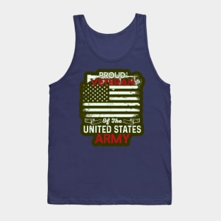 Proud US Army Veteran Tank Top